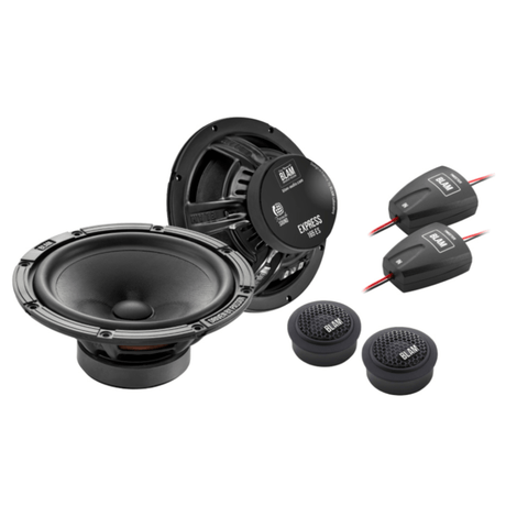 BLAM BLAM EXPRESS  165mm (6.5-Inch) Speaker Upgrade Kit for Jaguar X-Type, XJ, XK- SFK-JAG2-ES165