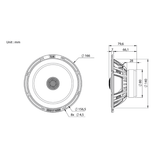BLAM Car Speakers BLAM EXPRESS BL-165EC 6.5" 2 ohm Coaxial Car Audio Speakers (PAIR)