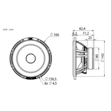 BLAM Car Speakers BLAM LIVE BL-L165-A ACOUSTIC 165mm (6.5") 140W High-Fidelity 2-Channel Component Speaker System