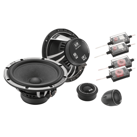 BLAM Car Speakers BLAM LIVE BL-L165-LSQ ORIGINAL 165mm (6.5") Hi-Efficiency 2-Way Component Speaker System