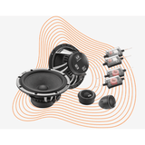 BLAM Car Speakers BLAM LIVE BL-L165-LSQ ORIGINAL 165mm (6.5") Hi-Efficiency 2-Way Component Speaker System