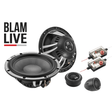 BLAM Car Speakers BLAM LIVE BL-L165-SLIM SOLO 165mm (6.5") 140W ULTRA-SLIM 2-Way Component Speakers
