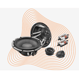 BLAM Car Speakers BLAM LIVE BL-L165-SLIM SOLO 165mm (6.5") 140W ULTRA-SLIM 2-Way Component Speakers