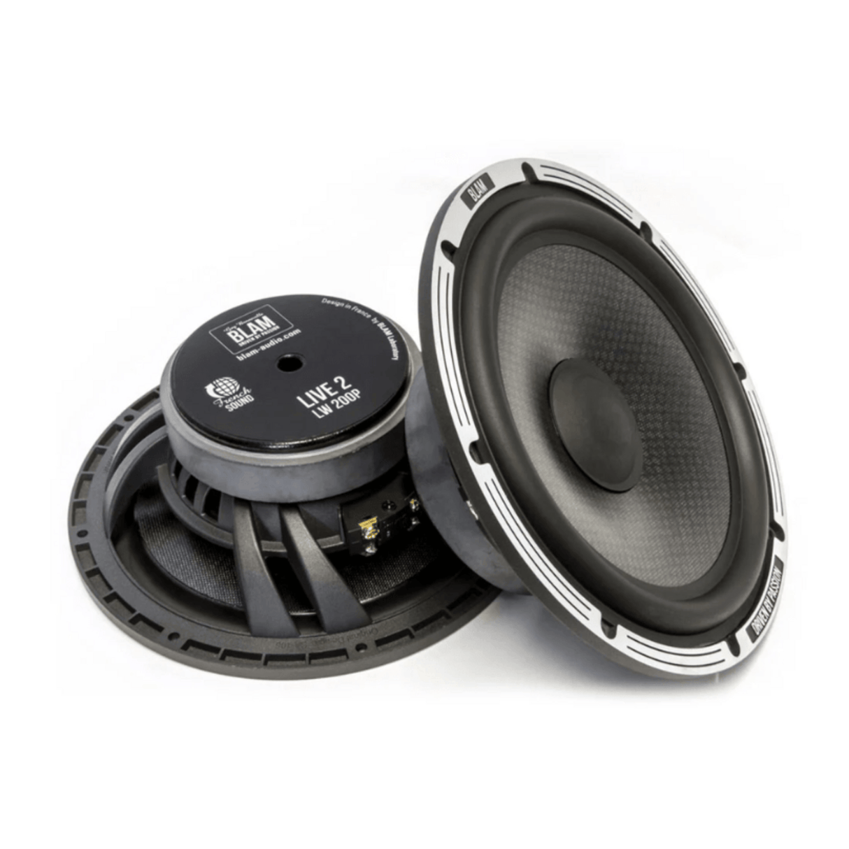 BLAM Car Speakers BLAM LIVE BL-L200-P POWER 200mm (8") 200W High-Performance 2-Way Component Speaker System