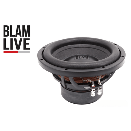 BLAM Car Subwoofers BLAM LIVE BL-L25DB 600w 10" Car Subwoofer With 2x 2ohm Dual Voice Coil
