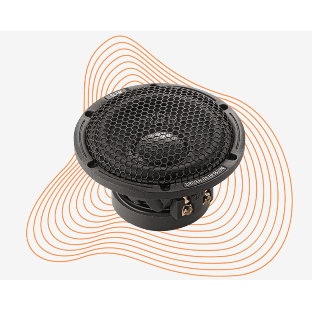 BLAM Car Speakers BLAM LIVE BL-LM80 80mm (3") High End 100W Mid-Range Car Audio Speakers (PAIR)