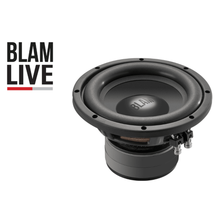 BLAM Car Subwoofers BLAM LIVE BL-LSP25 600w 10 Inch (250mm) Car Subwoofer (2x 2ohm)