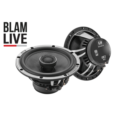 BLAM Car Speakers BLAM LIVE L165C - ACOUSTIC BL-L165-C 6.5" 140W High-Fidelity 2-Way Coaxial Speaker System