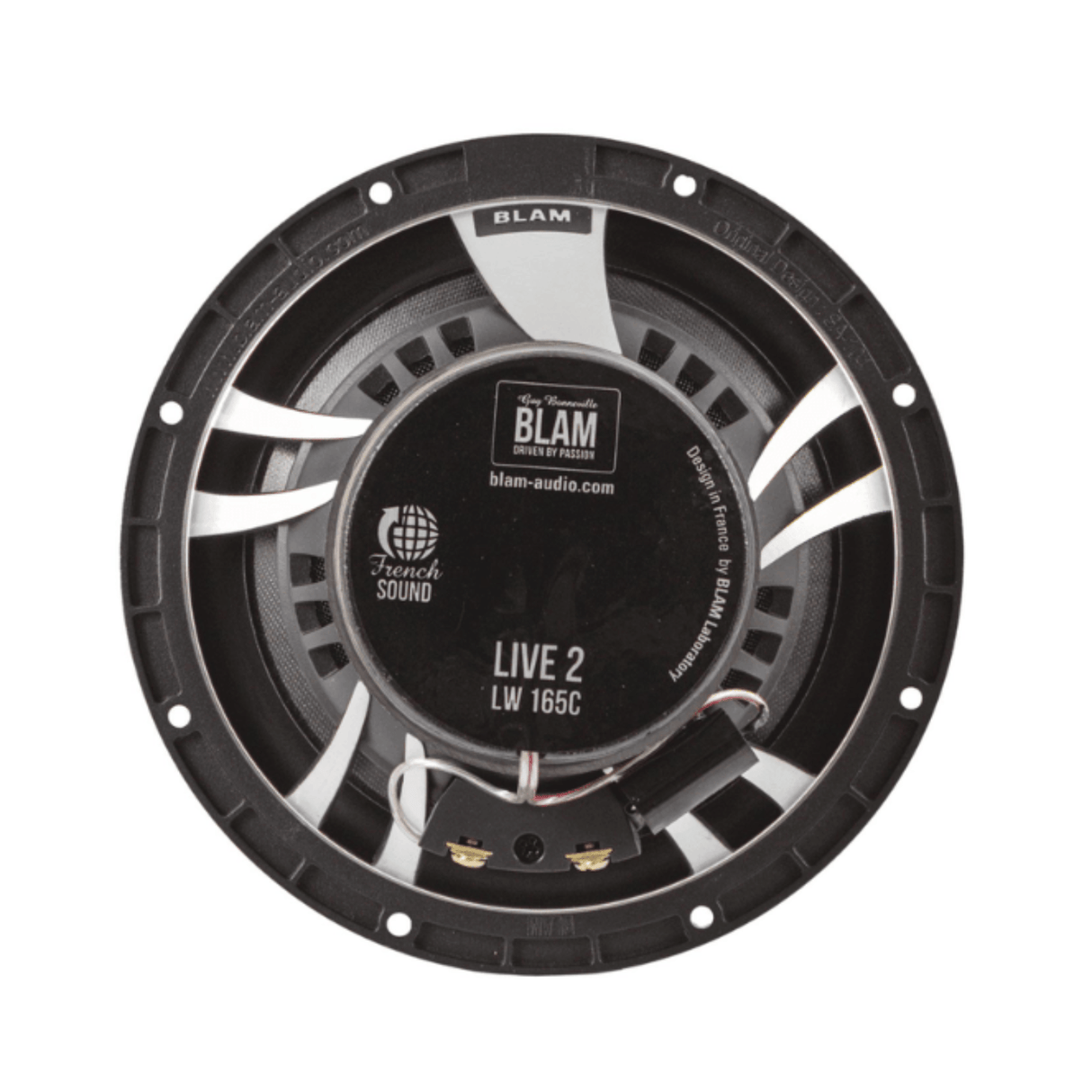 BLAM Car Speakers BLAM LIVE L165C - ACOUSTIC BL-L165-C 6.5" 140W High-Fidelity 2-Way Coaxial Speaker System