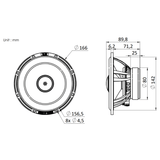 BLAM Car Speakers BLAM LIVE L165C - ACOUSTIC BL-L165-C 6.5" 140W High-Fidelity 2-Way Coaxial Speaker System