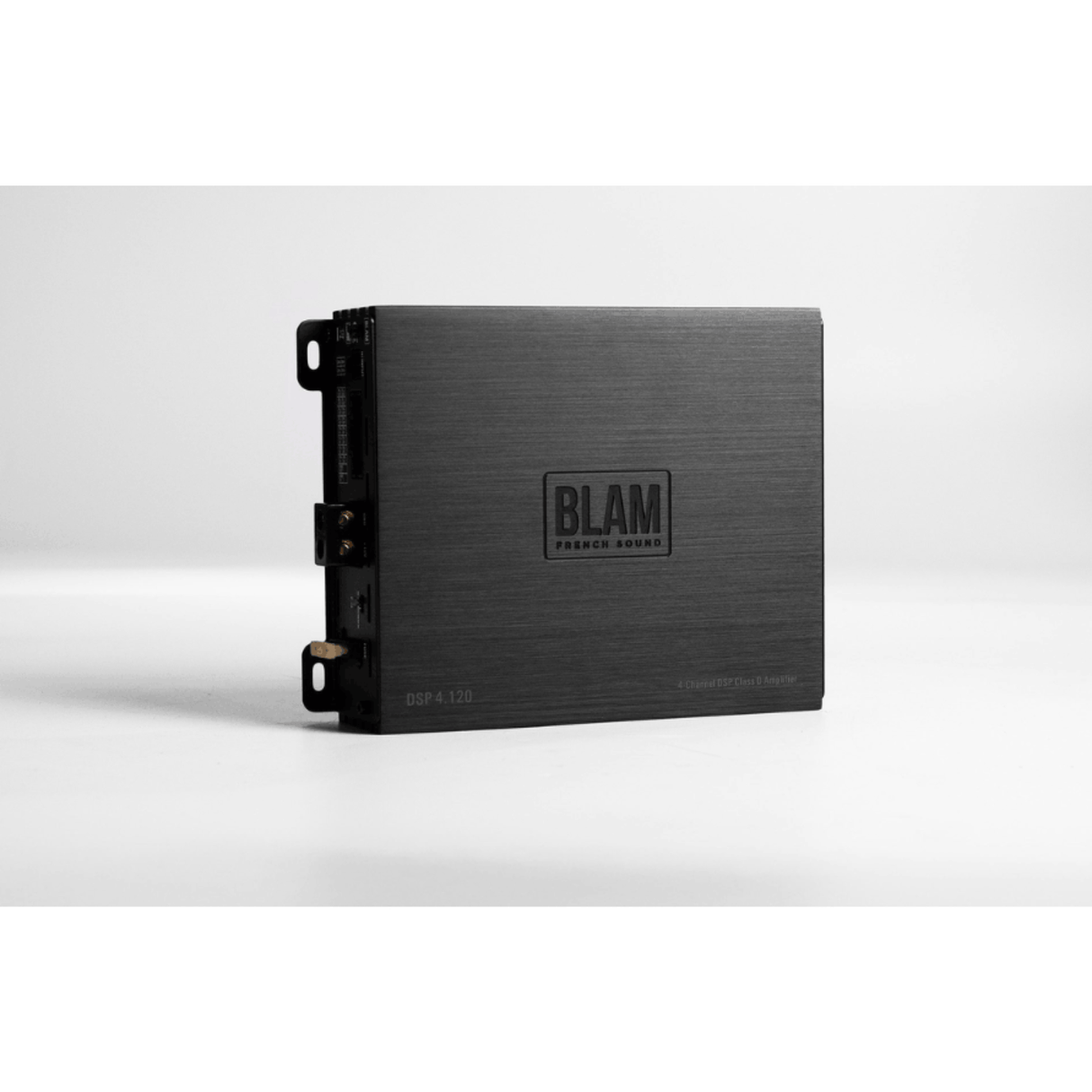 BLAM 4 Channel Amp BLAM Power DSP 4.120 4-Channel Car Audio Amplifier with Integrated DSP & Bluetooth Control (DSP4120)