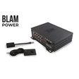 BLAM 4 Channel Amp BLAM Power DSP 4.40 4-Channel Car Audio Amplifier with Integrated DSP & Remote (BL-DSP440)