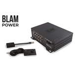 BLAM 4 Channel Amp BLAM Power DSP 4.40 4-Channel Car Audio Amplifier with Integrated DSP & Remote (BL-DSP440)