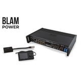 BLAM 6 Channel Amp BLAM Power DSP 6.120 6-Channel Car Audio Amplifier with Integrated DSP & Bluetooth Control