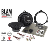 BLAM Car Specific Upgrades BLAM RELAX 165mm (6.5 Inch) Complete Speaker Upgrade Kit for Renault Dacia Nissan - SFK-REN1-RS165