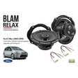 BLAM BLAM RELAX 165RC Front Door Coaxial Speaker Upgrade Kit for Ford C-Max (2003-2010) - SFK-FOR3-RC165