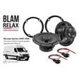 BLAM BLAM RELAX 165RC Front Door Coaxial Speaker Upgrade Kit for Mercedes Sprinter W906 (2007-2018) - SFK-MERC1-RC165