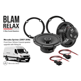 BLAM BLAM RELAX 165RC Front Door Coaxial Speaker Upgrade Kit for Mercedes Sprinter W906 (2007-2018) - SFK-MERC1-RC165