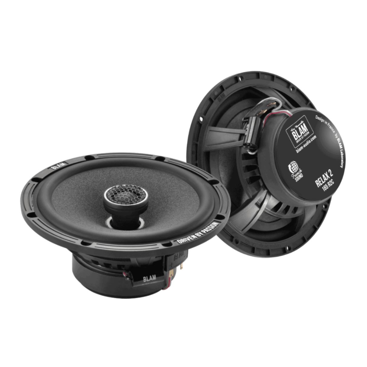 BLAM BLAM RELAX 165RC Front Door Coaxial Speaker Upgrade Kit for Mercedes Viano W639 (2004-2014) - SFK-MERC1-RC165