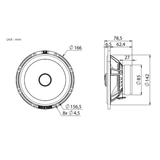BLAM BLAM RELAX 165RC Front Door Coaxial Speaker Upgrade Kit for Nissan NV200 (2010-2019) - SFK-NIS1-RC165