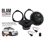 BLAM Car Specific Upgrades BLAM RELAX 165RC Front Door Speaker Upgrade Kit for Abarth/Fiat 500 (2008-2016) - SFK-FIA1-RC165
