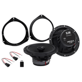 BLAM Car Specific Upgrades BLAM RELAX 165RC Front Door Speaker Upgrade Kit for Abarth/Fiat 500 (2008-2016) - SFK-FIA1-RC165