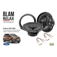 BLAM BLAM RELAX 165RC Front/Rear Door Coaxial Speaker Upgrade Kit for Ford EcoSport (2013-2019) - SFK-FOR2-RC165