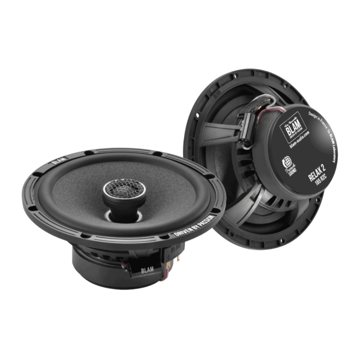 BLAM BLAM RELAX 165RC Rear Door Coaxial Speaker Upgrade Kit for Ford C-Max (2003-2010) - SFK-FOR4-RC165