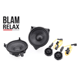 BLAM Car Speakers BLAM RELAX BL-100MNS Mercedes Benz/ Tesla 3 100mm (4 inch) 2-Way Component Speakers (PAIR)