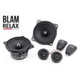 BLAM Car Speakers BLAM RELAX BL-100RFS 100mm (4inch) Hi-efficiency 2ohm, 2-Way Component Car Audio Speakers (PAIR)