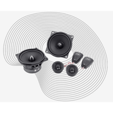 BLAM Car Speakers BLAM RELAX BL-100RFS 100mm (4inch) Hi-efficiency 2ohm, 2-Way Component Car Audio Speakers (PAIR)