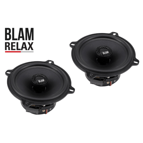 BLAM Car Speakers BLAM RELAX BL-130RFC 5.25" 2ohm 2-Way Coaxial Car Audio Speakers (PAIR)