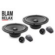 BLAM Car Speakers BLAM RELAX BL-200RS 200mm (8") Hi-efficiency 3ohm 2-Way Component Car Audio Speakers (PAIR)
