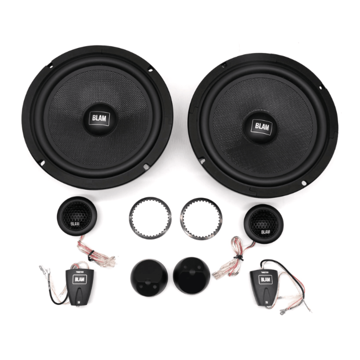 BLAM Car Speakers BLAM RELAX BL-200RS 200mm (8") Hi-efficiency 3ohm 2-Way Component Car Audio Speakers (PAIR)