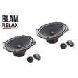 BLAM Car Speakers BLAM RELAX BL-570RS (5" X 7") High-Performance 2-Way Component Car Audio Speakers (PAIR)
