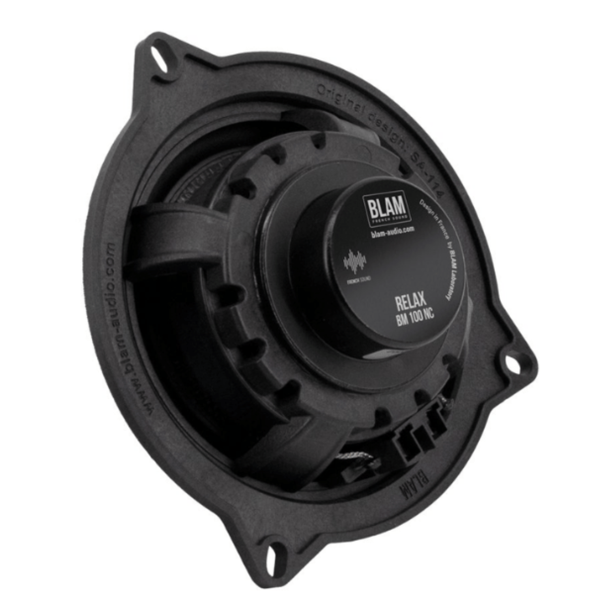 BLAM Car Speakers BLAM RELAX BL-BM100NC BMW and Mini 4" 2ohm 2-Way Coaxial Car Audio Speakers (PAIR)