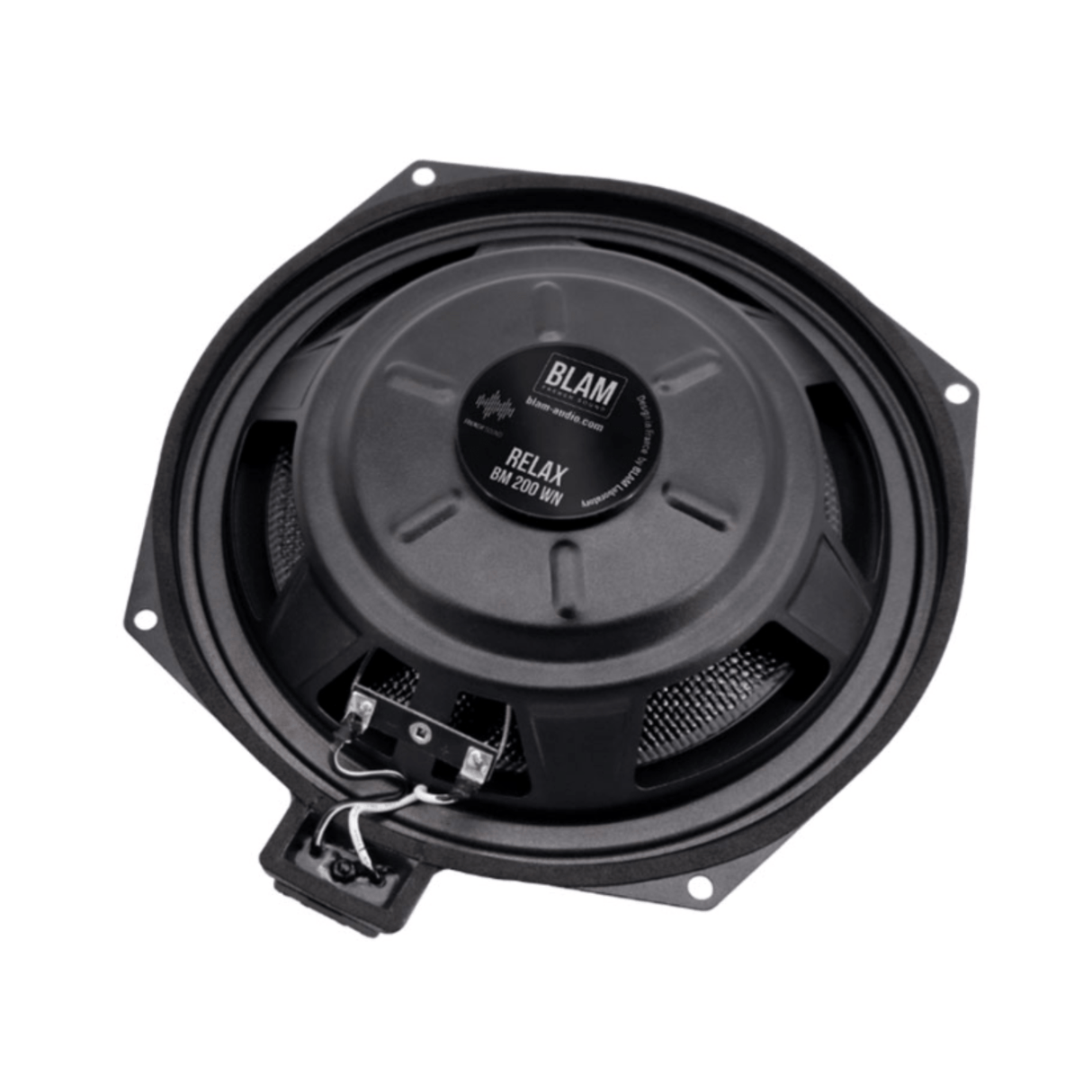 BLAM Underseat Car Subwoofers BLAM RELAX BL-BM200WN BMW 200mm (8 inch) Extra-Flat Underseat Car Subwoofers (PAIR)