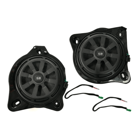 BLAM Car Subwoofers BLAM RELAX BL-MB200W-R 200mm (8 Inch) Mercedes Benz (RIGHT HAND DRIVE) Subwoofers (PAIR)