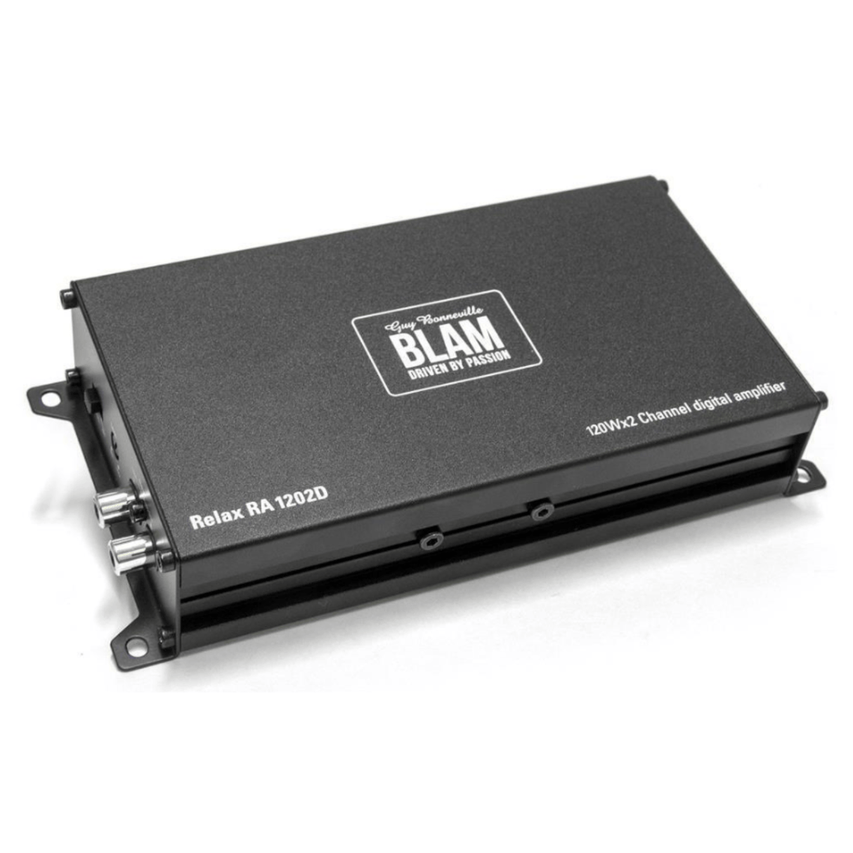 BLAM 2 Channel Amp BLAM RELAX BL-RA1202D Ultra-compact Class-D 2-Channel (2x80W or 2x120W) Amplifier