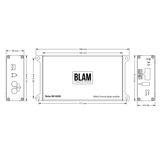 BLAM 2 Channel Amp BLAM RELAX BL-RA1202D Ultra-compact Class-D 2-Channel (2x80W or 2x120W) Amplifier