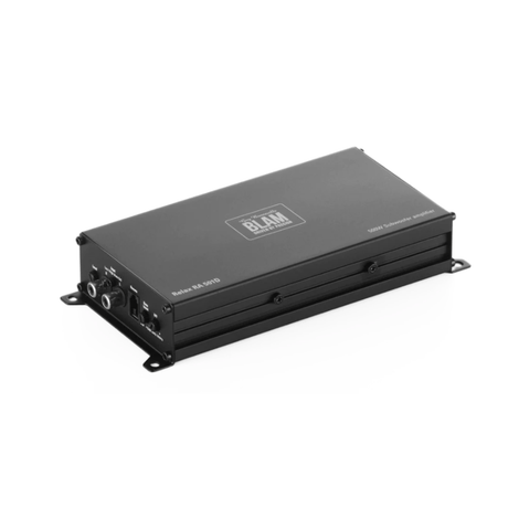 BLAM Monoblock Amp (For Subwoofers) BLAM RELAX BL-RA501D Ultra-compact Class-D 1-Channel (Monoblock) 500W Amplifier (OEM Compatible)