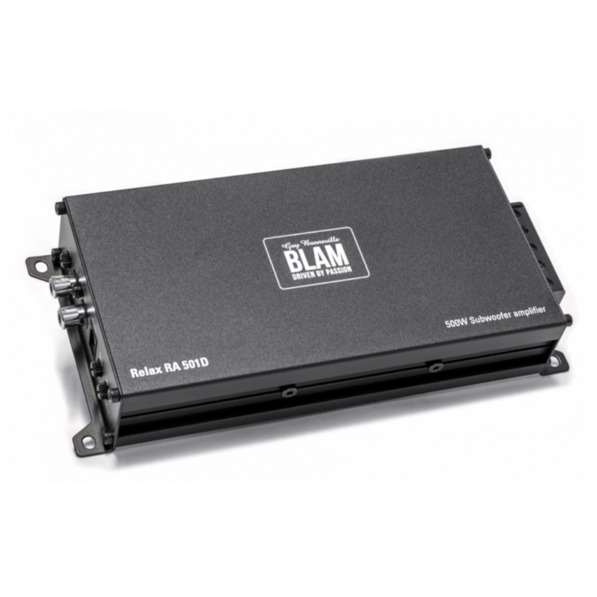 BLAM Monoblock Amp (For Subwoofers) BLAM RELAX BL-RA501D Ultra-compact Class-D 1-Channel (Monoblock) 500W Amplifier (OEM Compatible)