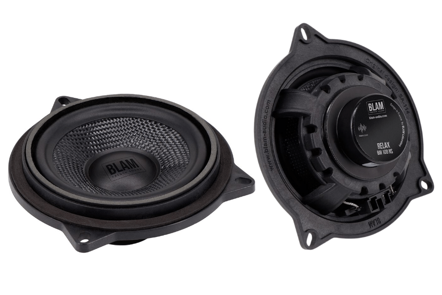 BLAM Car Speakers BLAM RELAX BM-100NS (BMW and Mini) 100 mm (4 inch) 2ohm, 2-Way Component car audio speakers (PAIR)