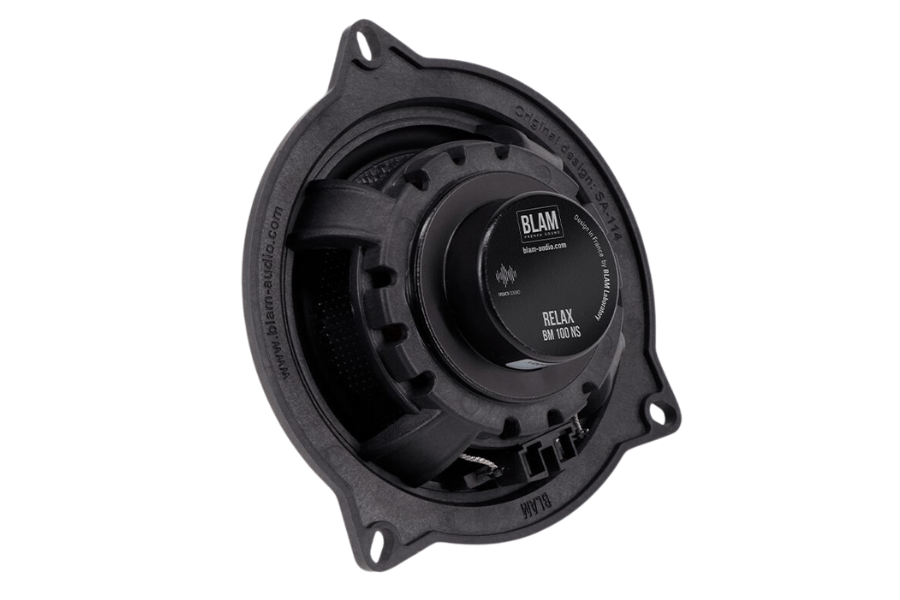 BLAM Car Speakers BLAM RELAX BM-100NS (BMW and Mini) 100 mm (4 inch) 2ohm, 2-Way Component car audio speakers (PAIR)