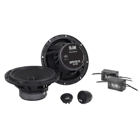 BLAM Car Specific Upgrades BLAM RELAX SFK-AUD1-RS165 Speaker Upgrade Kit for Audi