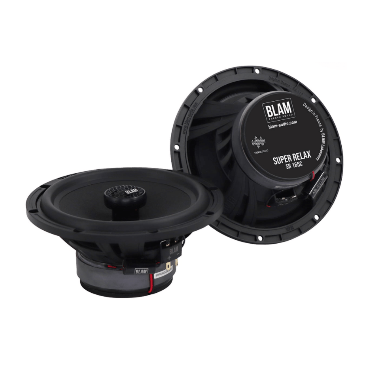 BLAM Car Specific Upgrades BLAM RELAX SFK-FOR2-RC165 Front/Rear Door Coaxial Speaker Upgrade Kit for Ford B-Max (2012-2018)