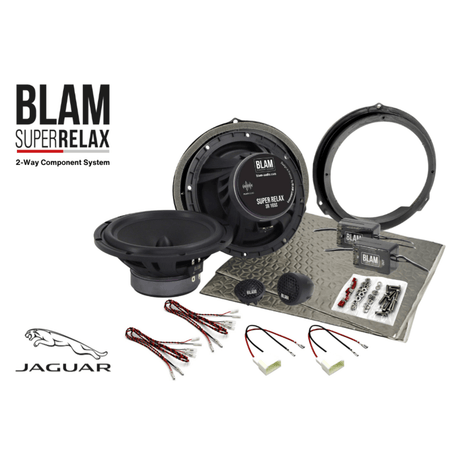 BLAM Car Specific Upgrades BLAM RELAX SFK-JAG1-RS165 Speaker Upgrade Kit for Jaguar E, F, I, XF, XJ
