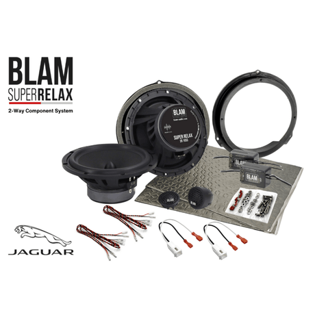 BLAM Car Specific Upgrades BLAM RELAX SFK-JAG2-RS165 165mm (6.5-Inch) Speaker Upgrade Kit for Jaguar X-Type, XJ, XK