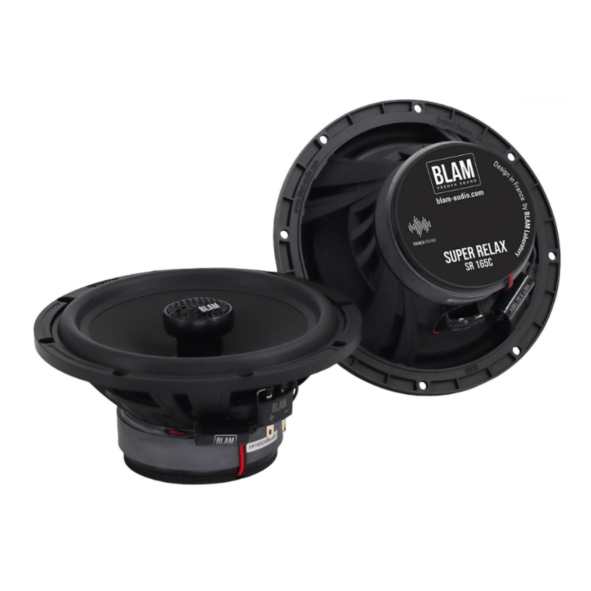 BLAM Car Specific Upgrades BLAM RELAX SFK-MERC1-RC165 Front Door Coaxial Speaker Upgrade Kit for Mercedes Sprinter W906 (2007-2018)