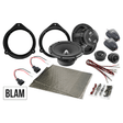 BLAM BLAM RELAX Speaker Upgrade Kit for Audi 165mm (6.5 Inch) - SFK-AUD1-RS165